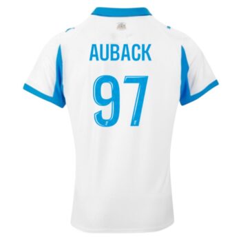 Alternative view of Maillot OM Domicile 2025 2026 Aubameyang AUBACK 97