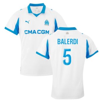 Maillot OM Domicile 2025 2026 Balerdi