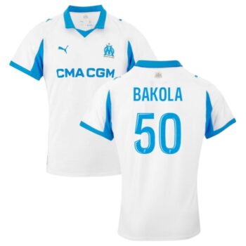 Maillot OM Domicile 2025 2026 BAKOLA