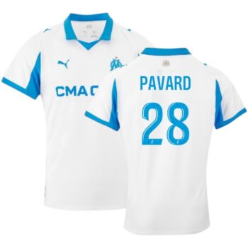 Maillot OM Domicile 2025 2026 Pavard