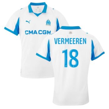 Maillot OM Domicile 2025 2026 VERMEEREN