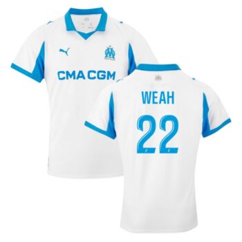 Maillot OM Domicile 2025 2026 Weah