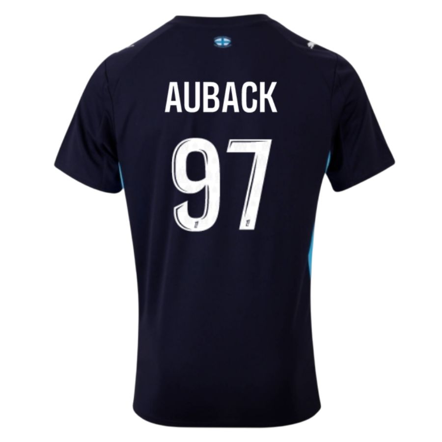 Maillot OM Exterieur 2025 2026 Aubameyang AUBACK 97 – Image 2