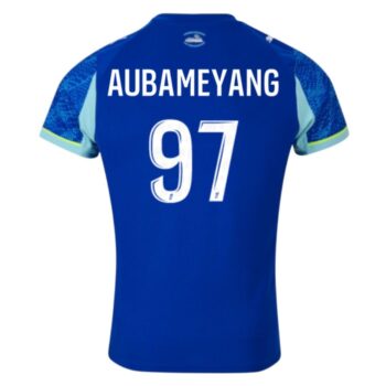 Alternative view of Maillot Kit Enfant OM Third 2025 2026 Aubameyang