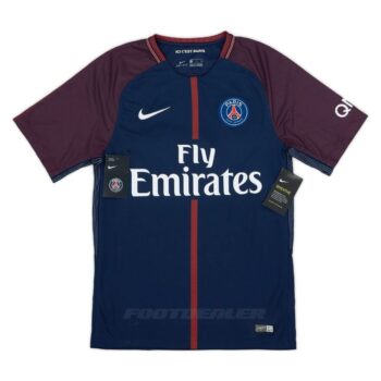Alternative view of Maillot PSG Domicile 2017 2018 Mbappé