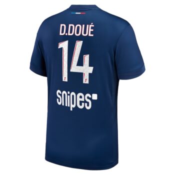 Alternative view of Maillot PSG Domicile 2024 2025 Désiré Doué 1 Etoile