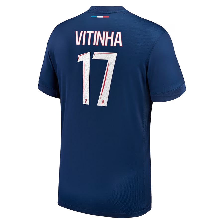 Maillot PSG Domicile 2024 2025 Vitinha 1 Etoile – Image 2