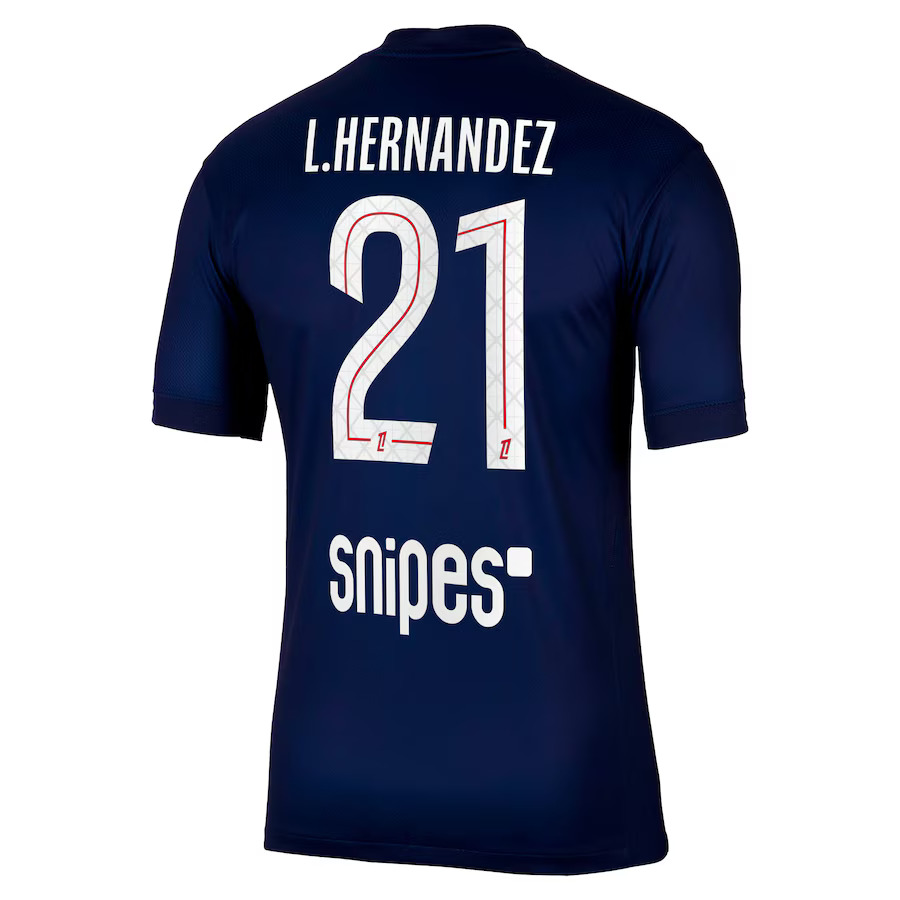 Maillot PSG Domicile 2025 2026 Hernandez – Image 2