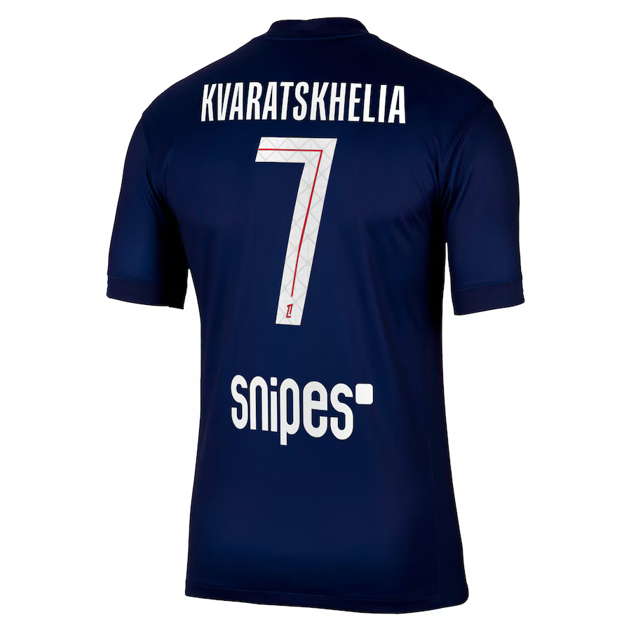 Maillot Kit Enfant PSG Domicile 2025 2026 Kvaratskhelia – Image 2