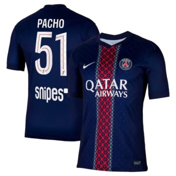 Maillot PSG Domicile 2025 2026 Pacho