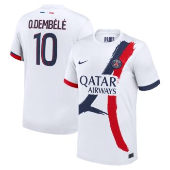 Maillot PSG Exterieur 2025 2026 Dembele