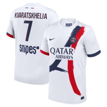 Alternative view of Maillot Kit Enfant PSG Exterieur 2025 2026 Kvaratskhelia