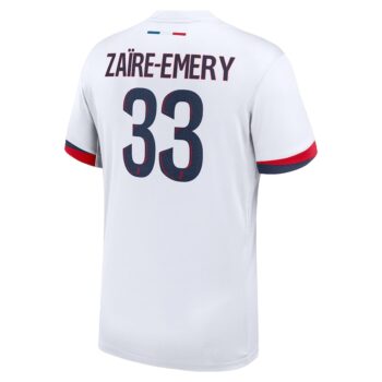 Alternative view of Maillot PSG Exterieur 2025 2026 Zaire Emery