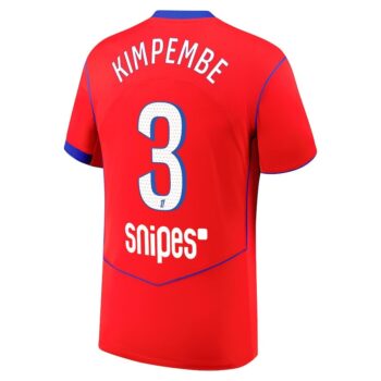 Alternative view of Maillot PSG Third 2025 2026 Kimpembe