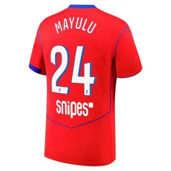 Alternative view of Maillot PSG Third 2025 2026 Mayulu