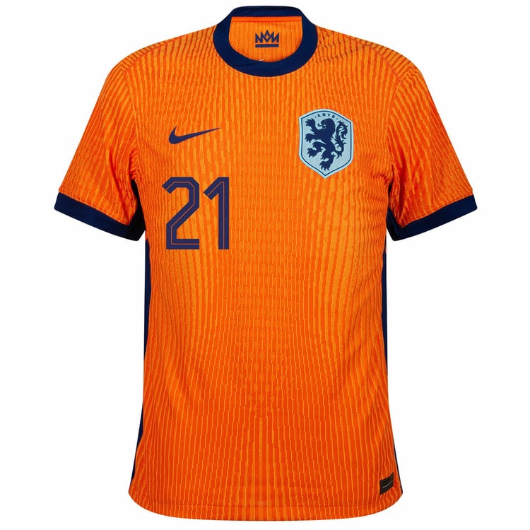 Maillot Pays Bas 2024 2025 Domicile De Jong – Image 3