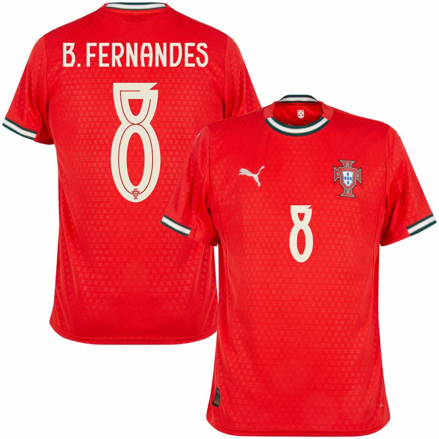Maillot Portugal Domicile 2025 2026 B. Fernandes