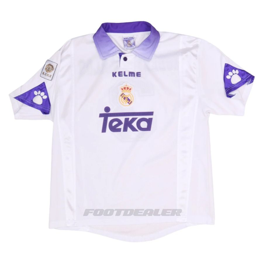 Maillot Real Madrid Domicile 1997 1998 R. Carlos – Image 2