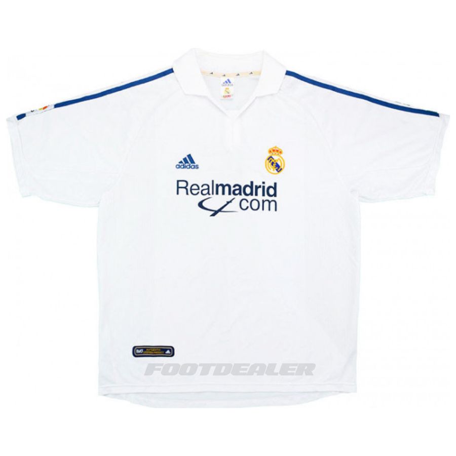 Maillot Real Madrid Domicile 2000 2001 Figo – Image 2