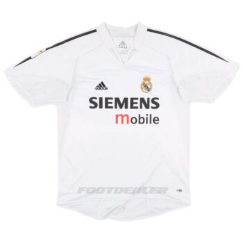 Alternative view of Maillot Real Madrid Domicile 2004 2005 Zidane