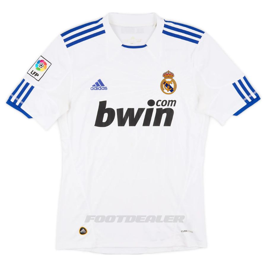 Maillot Real Madrid Domicile 2010 2011 Huguain – Image 2
