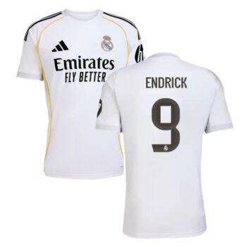 Maillot Real Madrid Domicile 2025 2026 Endrick