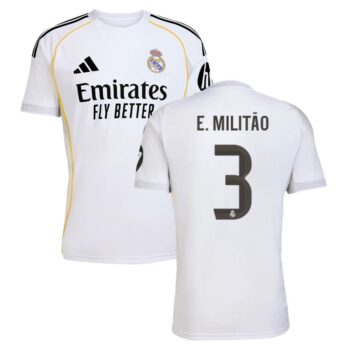 Maillot Real Madrid Domicile 2025 2026 Militao