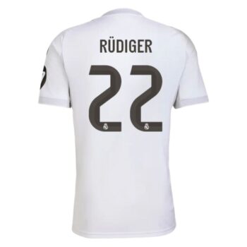 Alternative view of Maillot Real Madrid Domicile 2025 2026 Rudiger