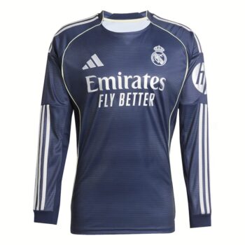 Maillot Real Madrid Exterieur 2025 2026 Manches Longues