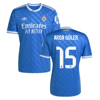 Maillot Real Madrid Third 2025 2026 Arda Guler