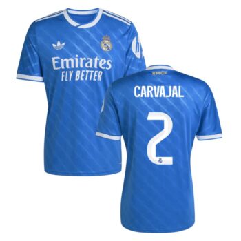 Maillot Real Madrid Third 2025 2026 Carvajal