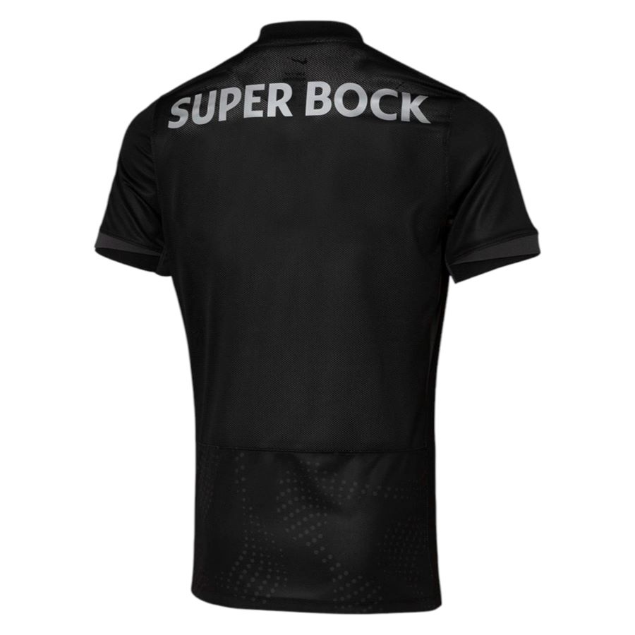 Maillot Enfant Sporting Exterieur 2025 2026 Noir – Image 2