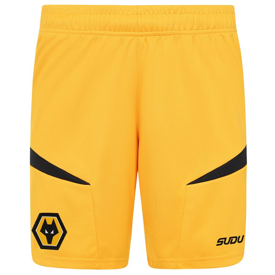 Maillot Kit Enfant Wolverhampton Domicile 2024 2025 Gold – Image 4