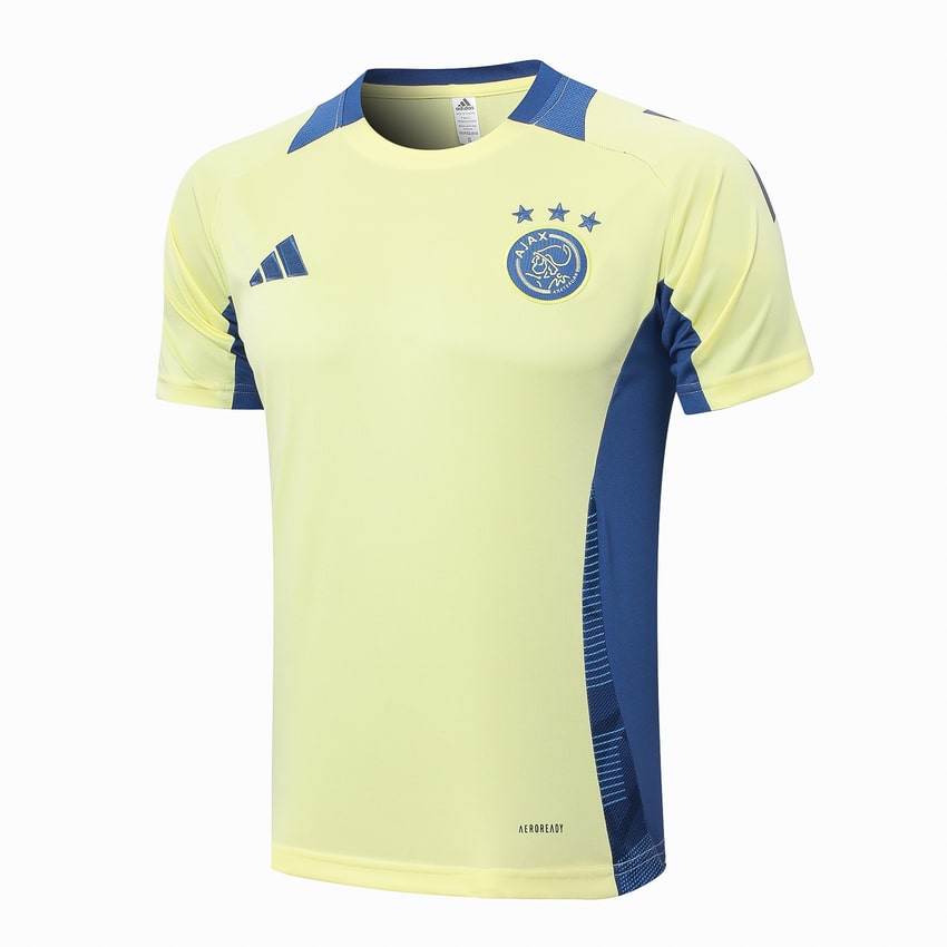 Ensemble Maillot Short Ajax 2024 2025 Jaune – Image 2
