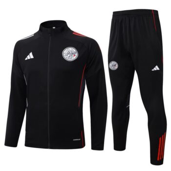 Survetement Ajax Veste 2025 2026 Noir Sombre