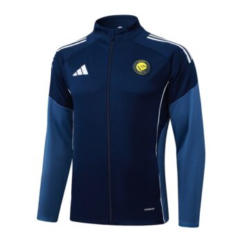 Alternative view of Survetement Al Nassr Veste 2025 2026 Bleu Sombre