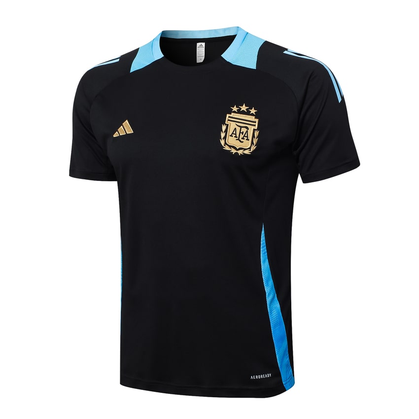 Ensemble Maillot Short Argentine 2024 2025 Noir – Image 2
