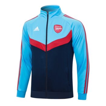 Alternative view of Survetement Arsenal Veste 2024 2025 Bleu Ciel