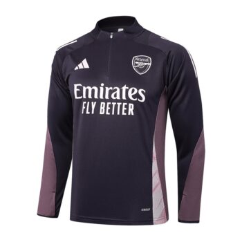 Alternative view of Survetement Arsenal Training 2024 2025 Noir Rose