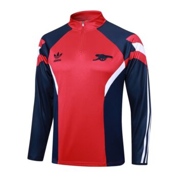 Alternative view of Survetement Arsenal Training 2024 2025 Rouge Foncé