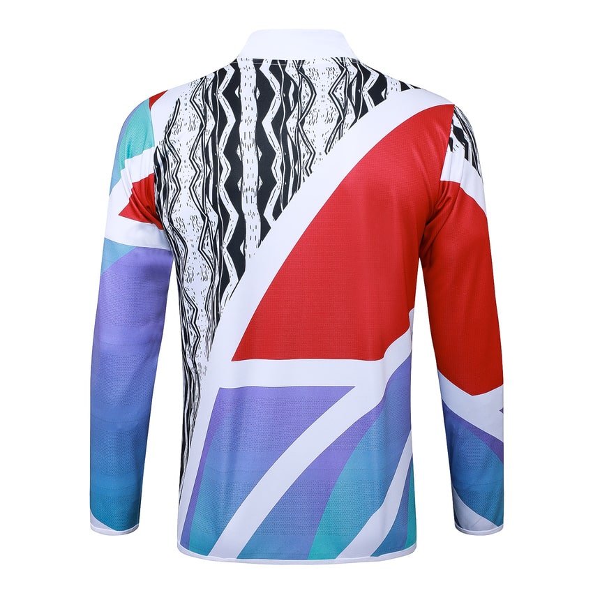 Survetement Arsenal Veste 2024 2025 Bleu Rouge – Image 3