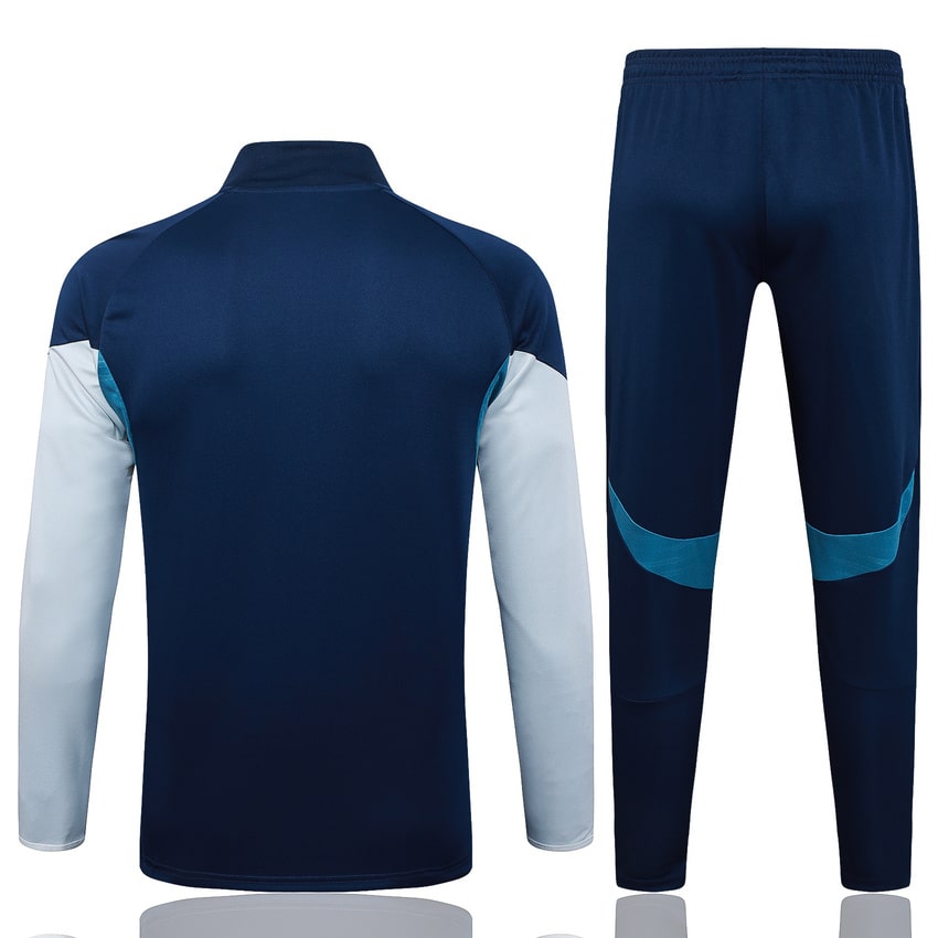 Survetement Arsenal Veste 2025 2026 Bleu Blanc – Image 4