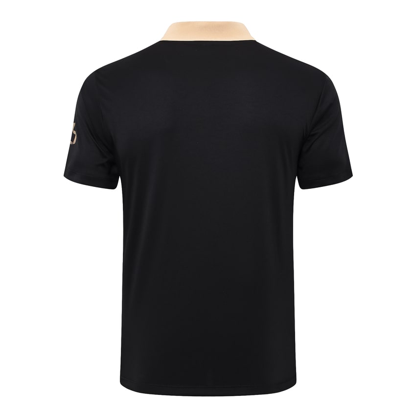 Survetement Barca Polo 2024 2025 Noir Beige – Image 3