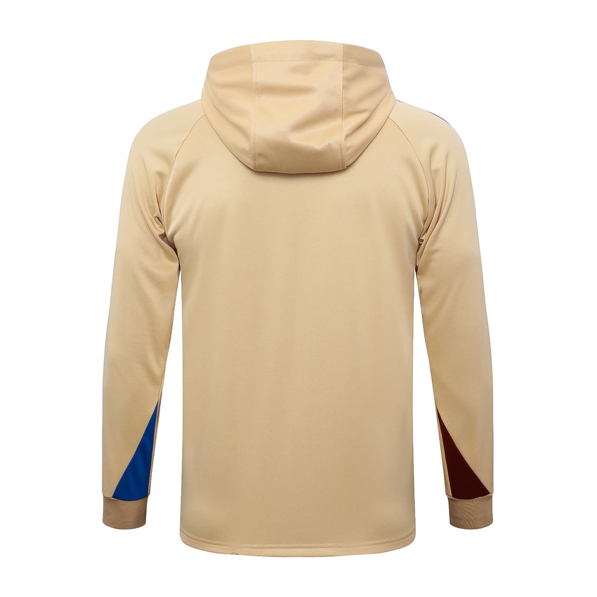 Survetement Barca Sweat 2024 2025 Beige – Image 3