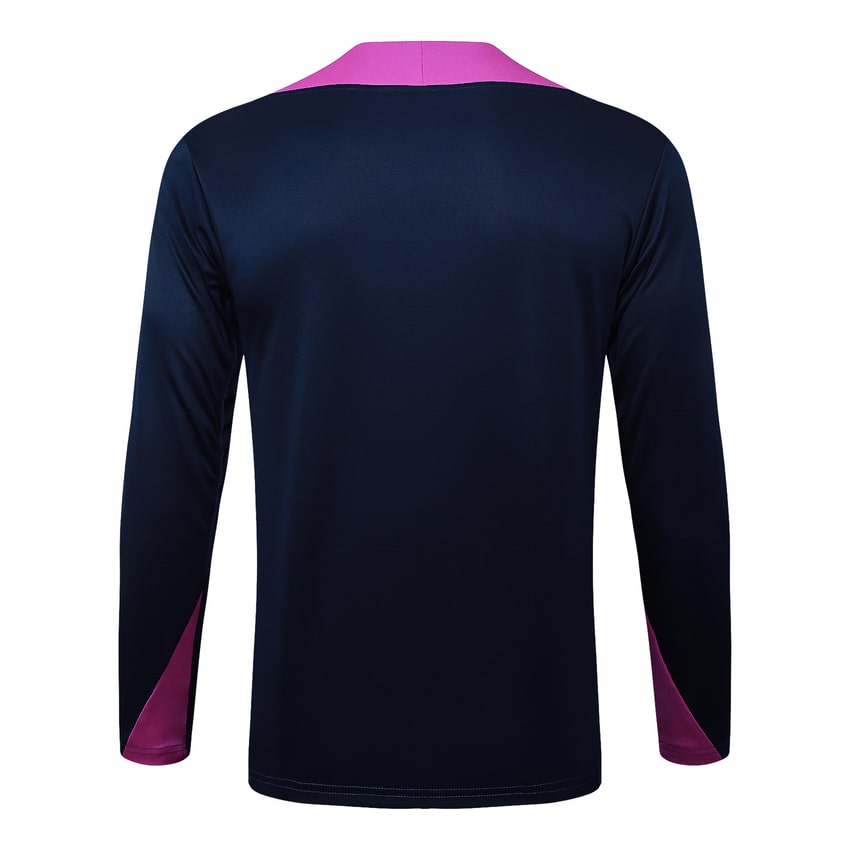 Survetement Barca Training 2024 2025 Bleu Rose – Image 3