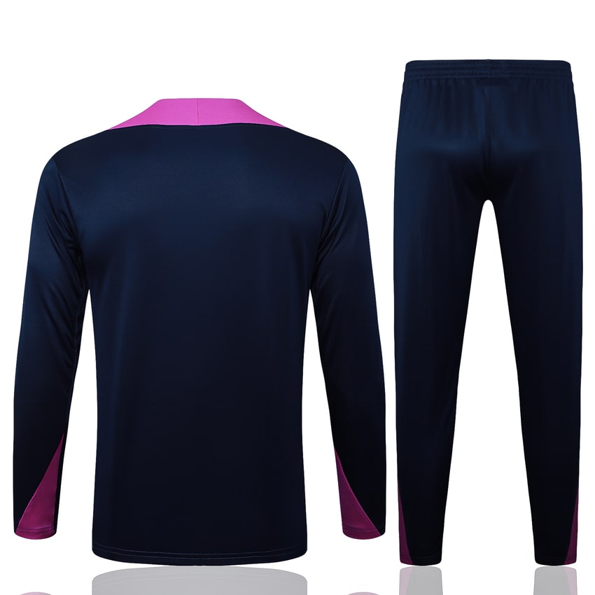 Survetement Barca Training 2024 2025 Bleu Rose – Image 4