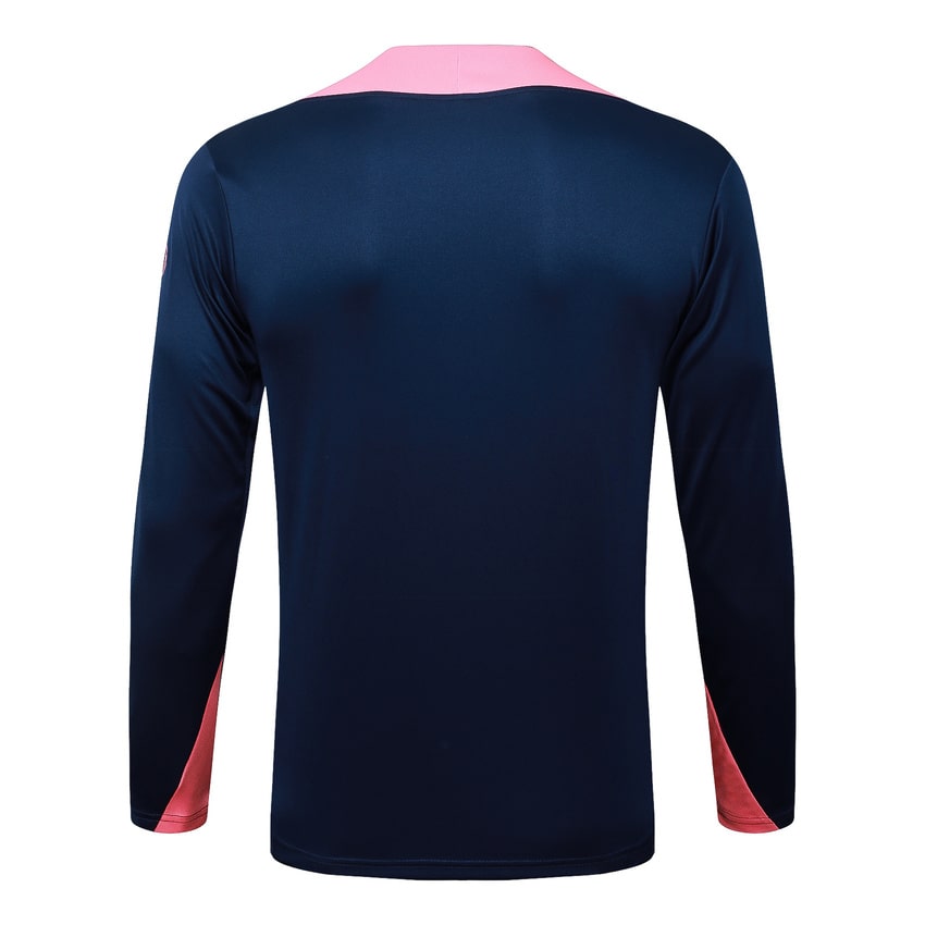 Survetement Barca Training 2025 2026 Bleu Rose Motif – Image 3