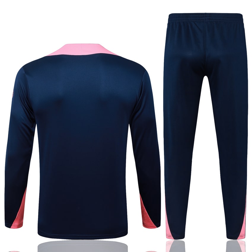 Survetement Barca Training 2025 2026 Bleu Rose Motif – Image 4