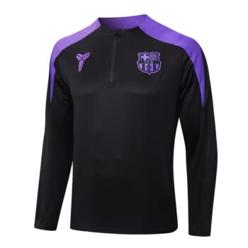 Alternative view of Survetement Barca Training 2025 2026 Noir Violet