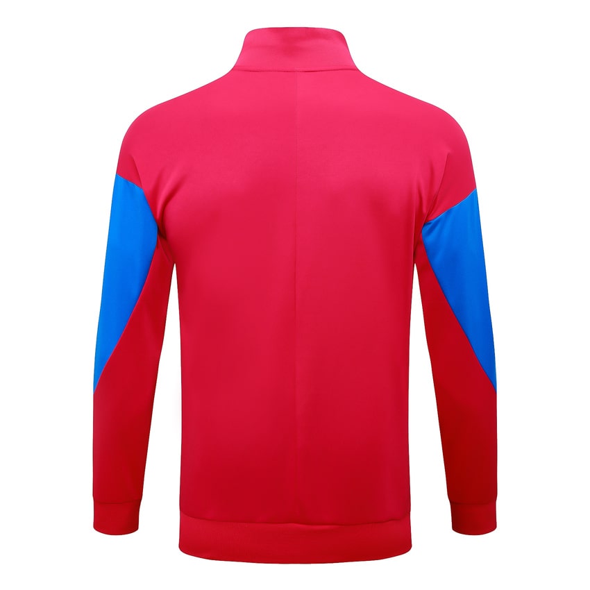 Survetement Barca Veste 2024 2025 Rouge Clair – Image 3